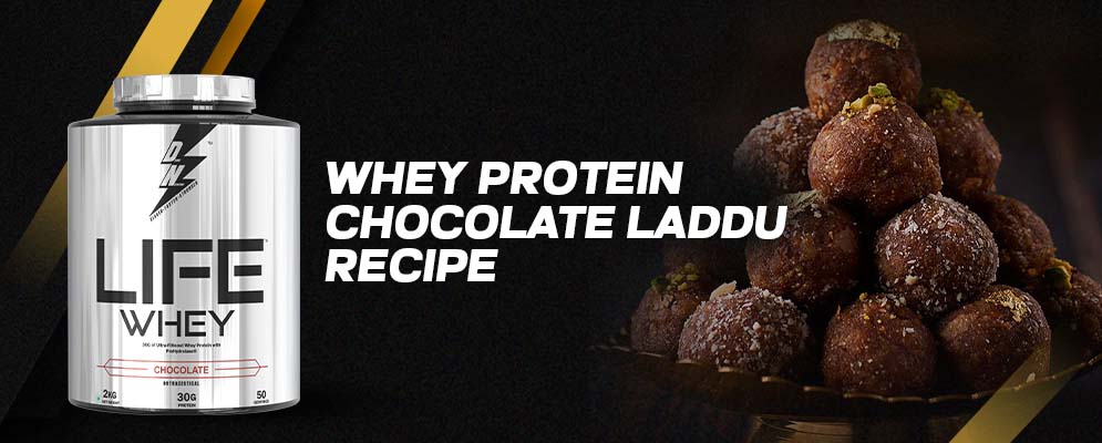 Whey Protein Chocolate Laddu Recipe