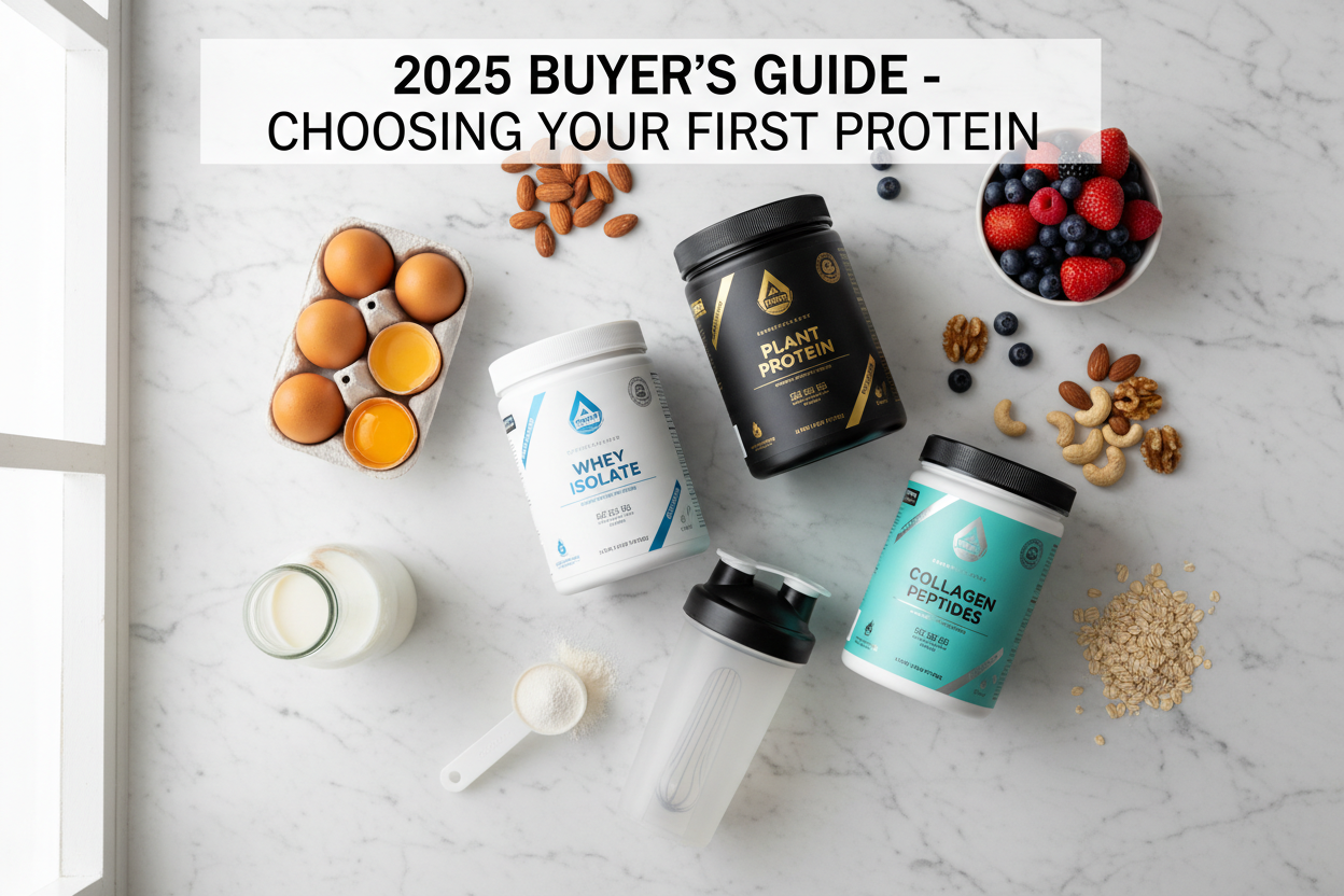2025 Buyer’s Guide — Choosing Your First Protein