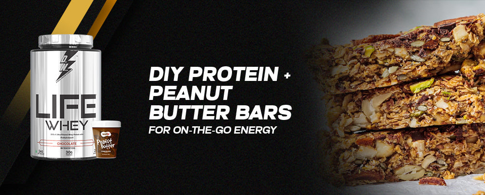 DIY Protein + Peanut Butter Bars for On-the-Go Energy