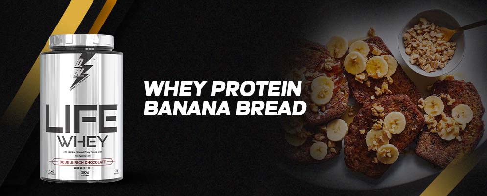 Whey Protein Banana Bread Recipe