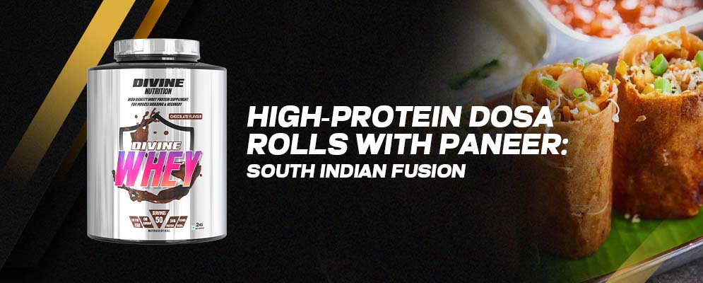 High-Protein Dosa Rolls with Paneer: South Indian Fusion