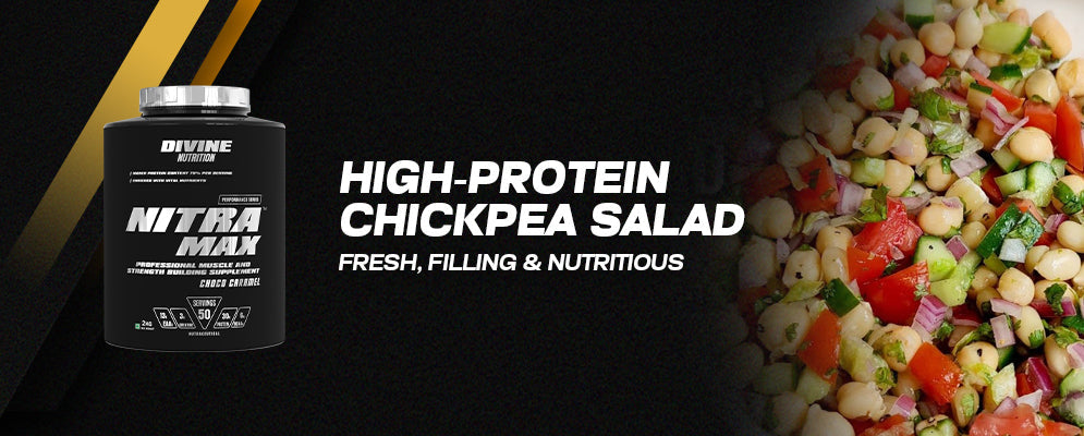 High-Protein Chickpea Salad – Fresh, Filling & Nutritious