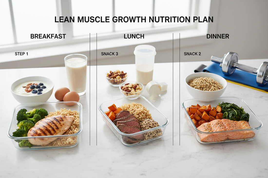 A Step-by-Step Nutrition Plan for Lean Muscle Growth