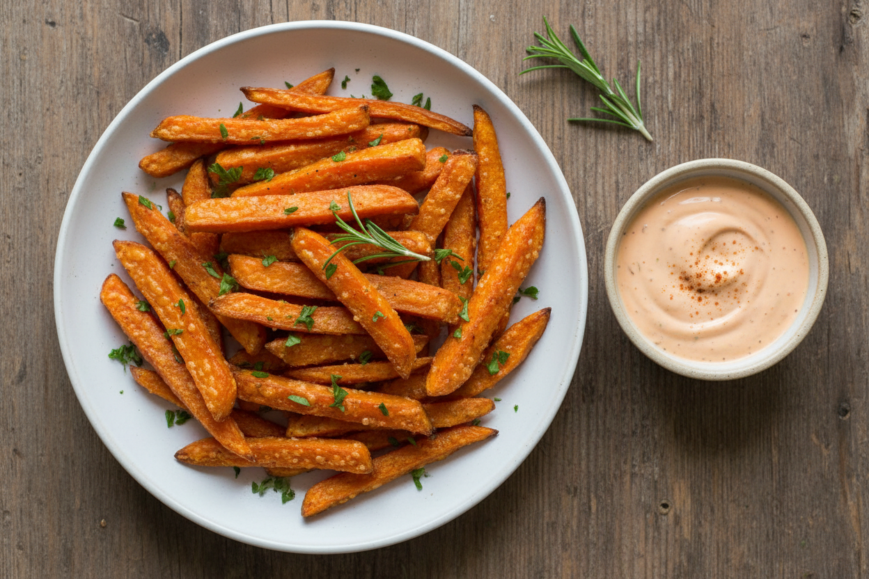 Baked Sweet Potato Fries Recipe