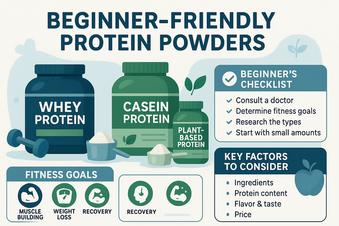 Beginner-Friendly Protein Powders: How to Choose the Right One for Your Goals