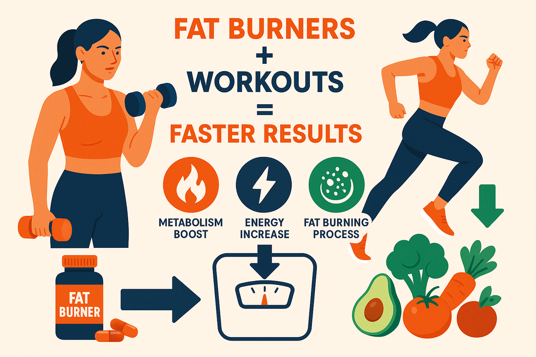 How to Combine Fat Burners & Workouts for Faster Weight Loss Results