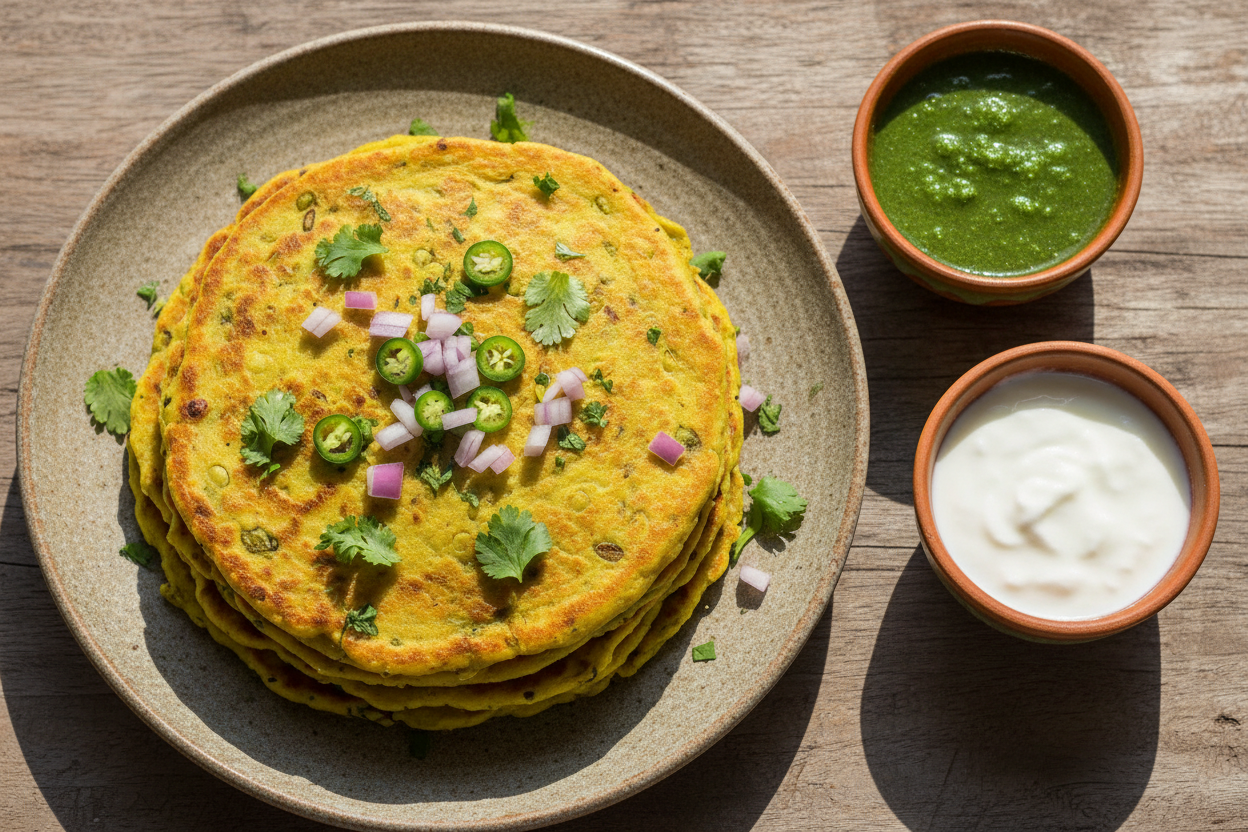 Protein-Packed Moong Dal Chilla Recipe