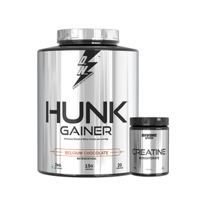 HUNK GAINER 3 kg + CREATINE 100GM