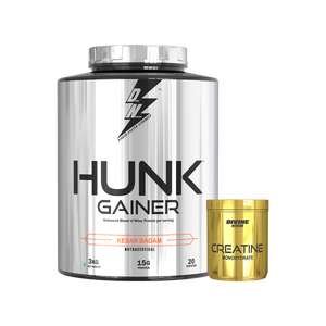 3kg Hunk Gainer + Creatine Gold 250 GM