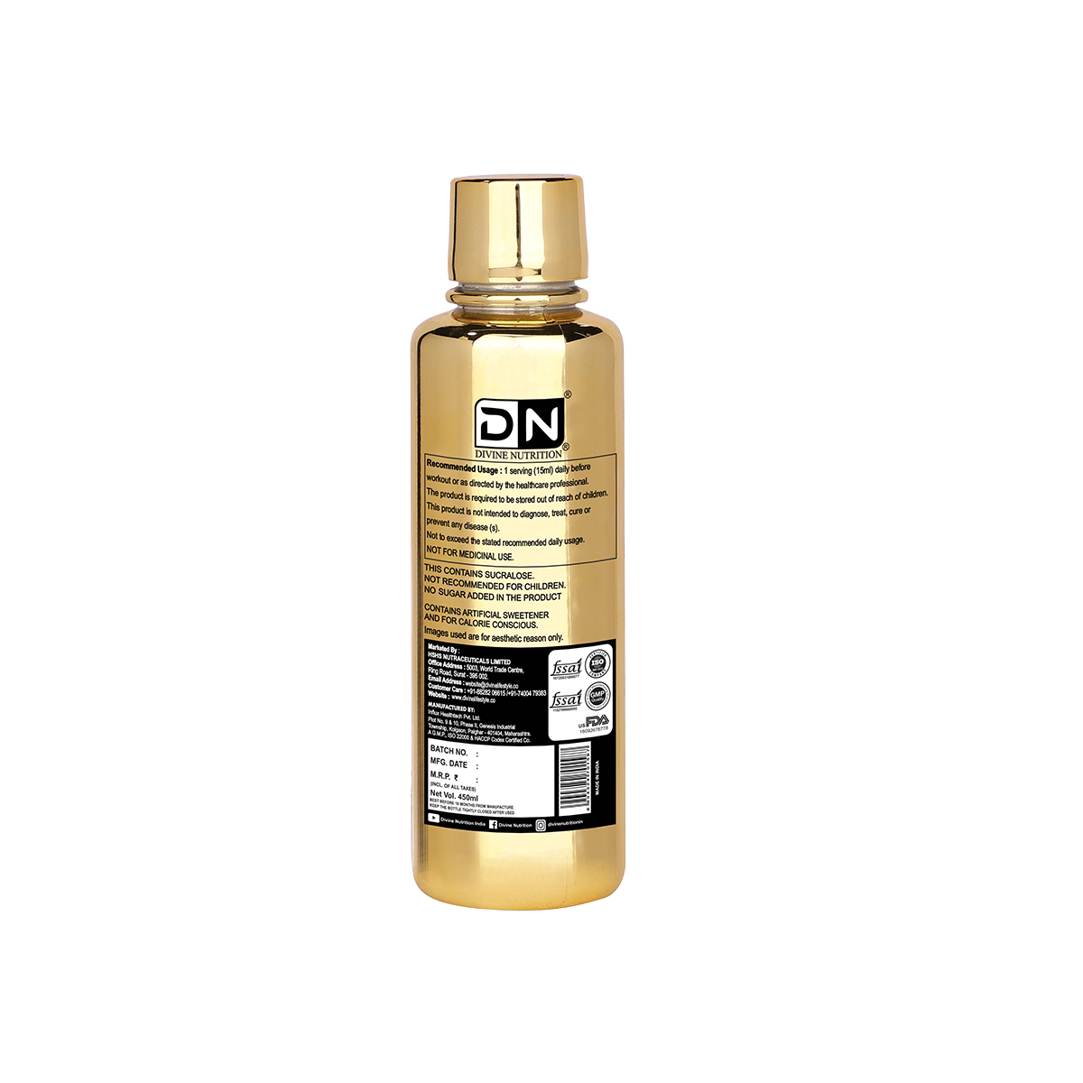 divine bounty acetyl l-carnitine L-Carnitina High Power de 30 cápsulas main image 1
