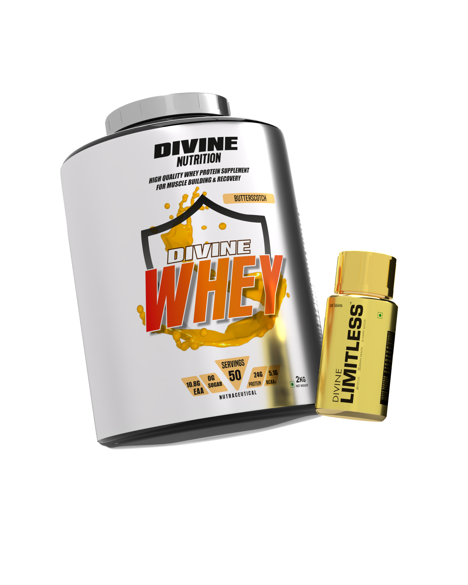 Divine Whey + Limitless
