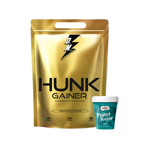 Hunk Gainer + Wellx Peanut Butter