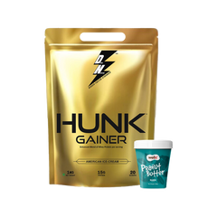 Hunk Gainer + Wellx Peanut Butter