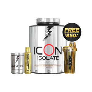 LEAN MUSCLE BUILDING - ICON ISOLATE 2KG + CREATINE + L-CARNITINE 3000mg