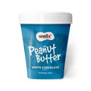 White Chocolate Crispy Peanut Butter