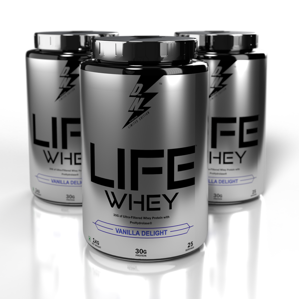 Buy Life Whey Protein Concentrate Online In India – Divine Nutrition